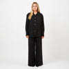 [MIXMUSE.COUTURE] Completo elegante in camicia e pantalone palazzo morbido comodo