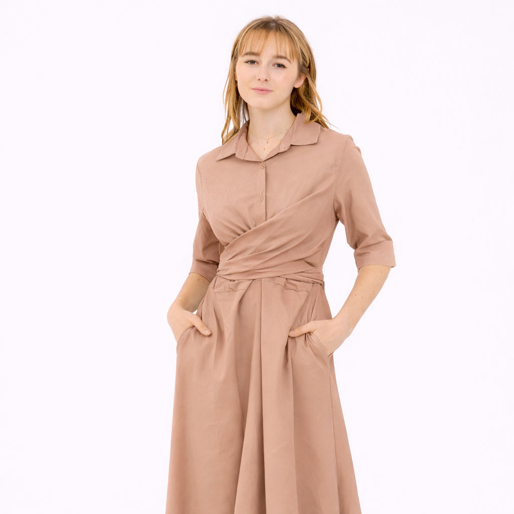 [MIXMUSE.NOHO] Bea, Vestito Con Laccio In Vita