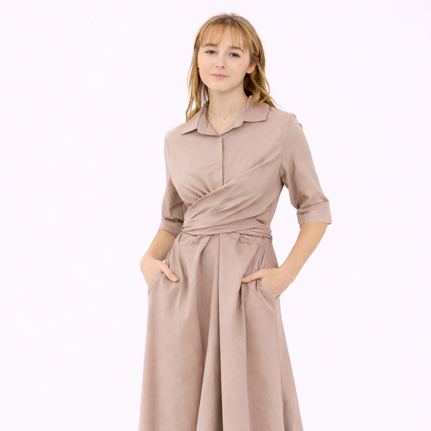 [MIXMUSE.NOHO] Bea, Vestito Con Laccio In Vita
