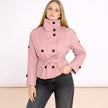 [MIXMUSE.SOUL] Naomi, Giubbotto Trench Collo A Imbuto