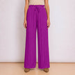 [MIXMUSE.NOHO] Pantalone Plissettato Con Coulisse In Vita