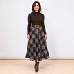 [MIXMUSE.COUTURE] Gonna Svasata Tartan Con Cintura