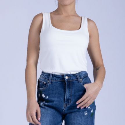 CANOTTA CON SPALLINE LARGHE