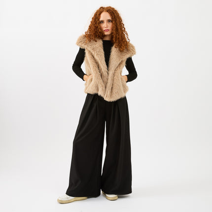 [MIXMUSE.NOHO] Gilet In Ecopelliccia