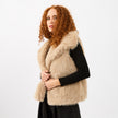 [MIXMUSE.NOHO] Gilet In Ecopelliccia