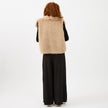 [MIXMUSE.NOHO] Gilet In Ecopelliccia