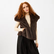 [MIXMUSE.NOHO] Gilet In Ecopelliccia