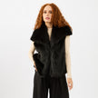 [MIXMUSE.NOHO] Gilet In Ecopelliccia