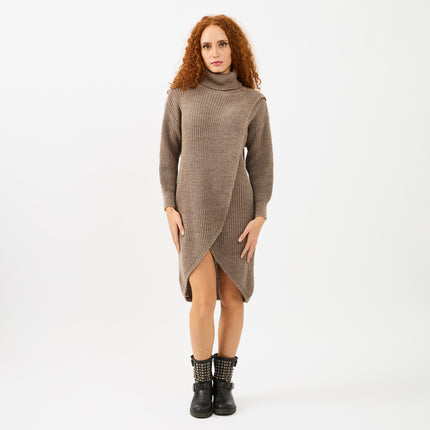 [MIXMUSE.NOHO] Maxi Maglia Tessa, A Collo Alto