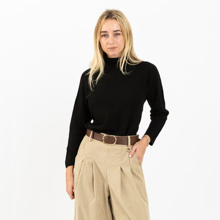 [MIXMUSE.NOHO] Pantaloni Dea in Velluto a Coste con Cintura