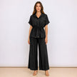 [MIXMUSE] Capri, Completo Camicia Con Coulisse In Vita E Pantalone Coordinato