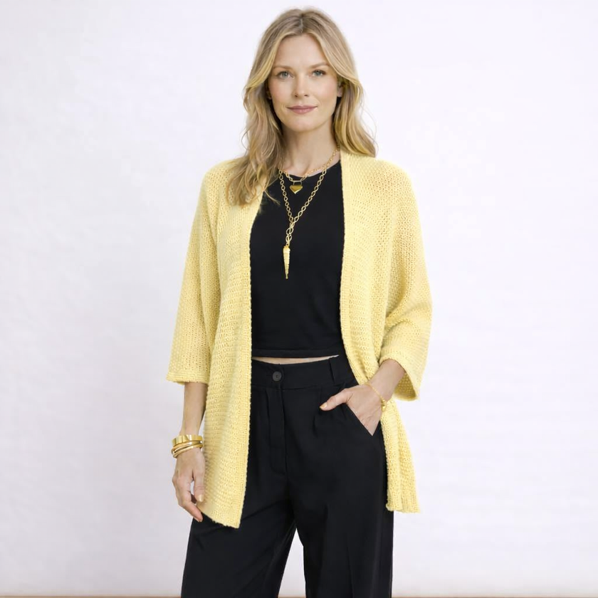 [MIXMUSE] Riviera, Cardigan In Maglia