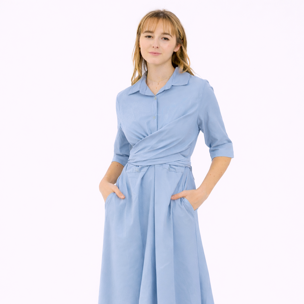 [MIXMUSE.NOHO] Bea, Vestito Con Laccio In Vita
