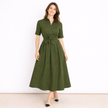 [MIXMUSE.COUTURE] Jolie, Vestito Chemisier Con Cintura