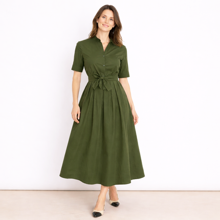 [MIXMUSE.COUTURE] Jolie, Vestito Chemisier Con Cintura