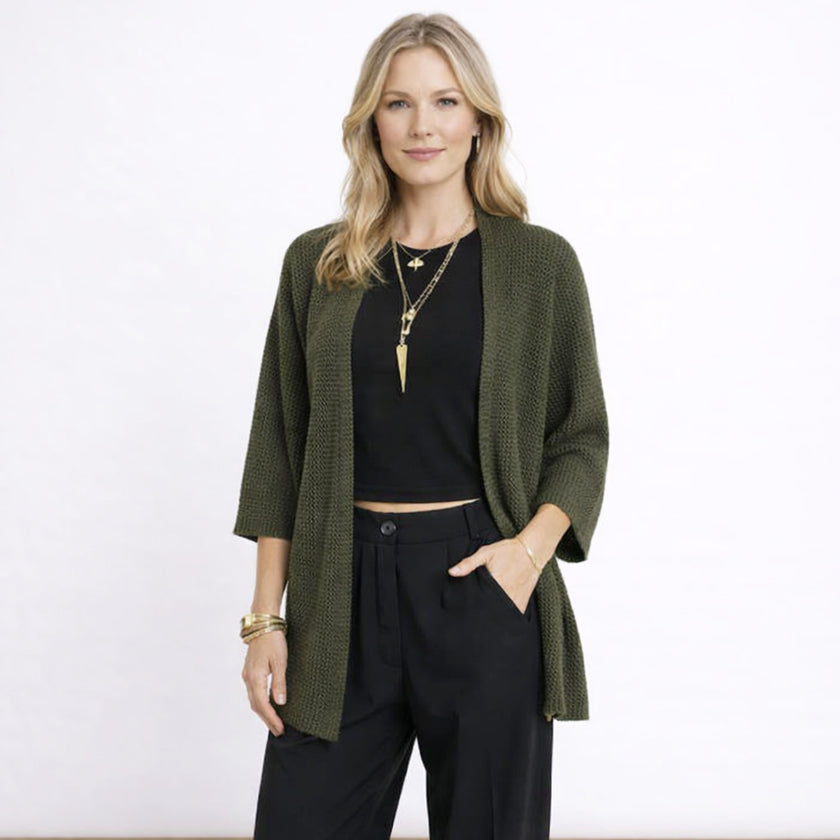[MIXMUSE] Riviera, Cardigan In Maglia