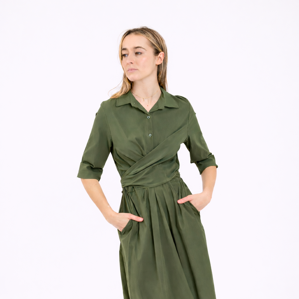 [MIXMUSE.NOHO] Bea, Vestito Con Laccio In Vita