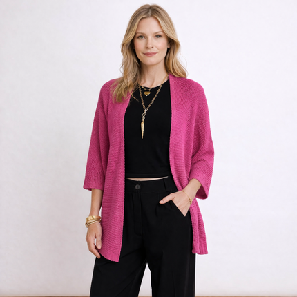 [MIXMUSE] Riviera, Cardigan In Maglia