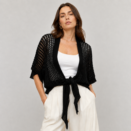 [MIXMUSE.COUTURE] Portofino, Cardigan A Rete
