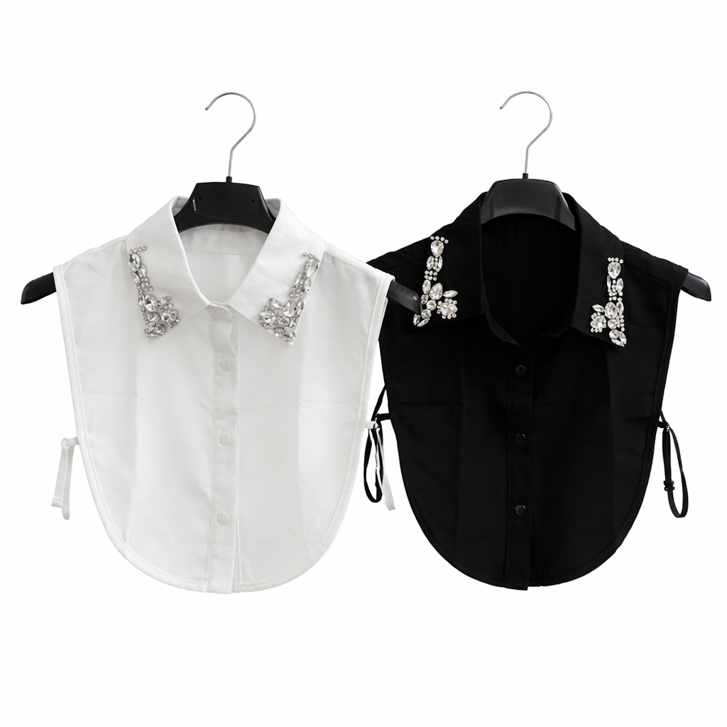 [MIXMUSE.COUTURE] Colletto Camicia Con Gioiello
