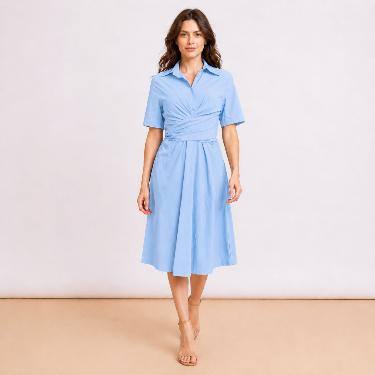 [MIXMUSE.NOHO] Bea, Vestito Con Laccio In Vita
